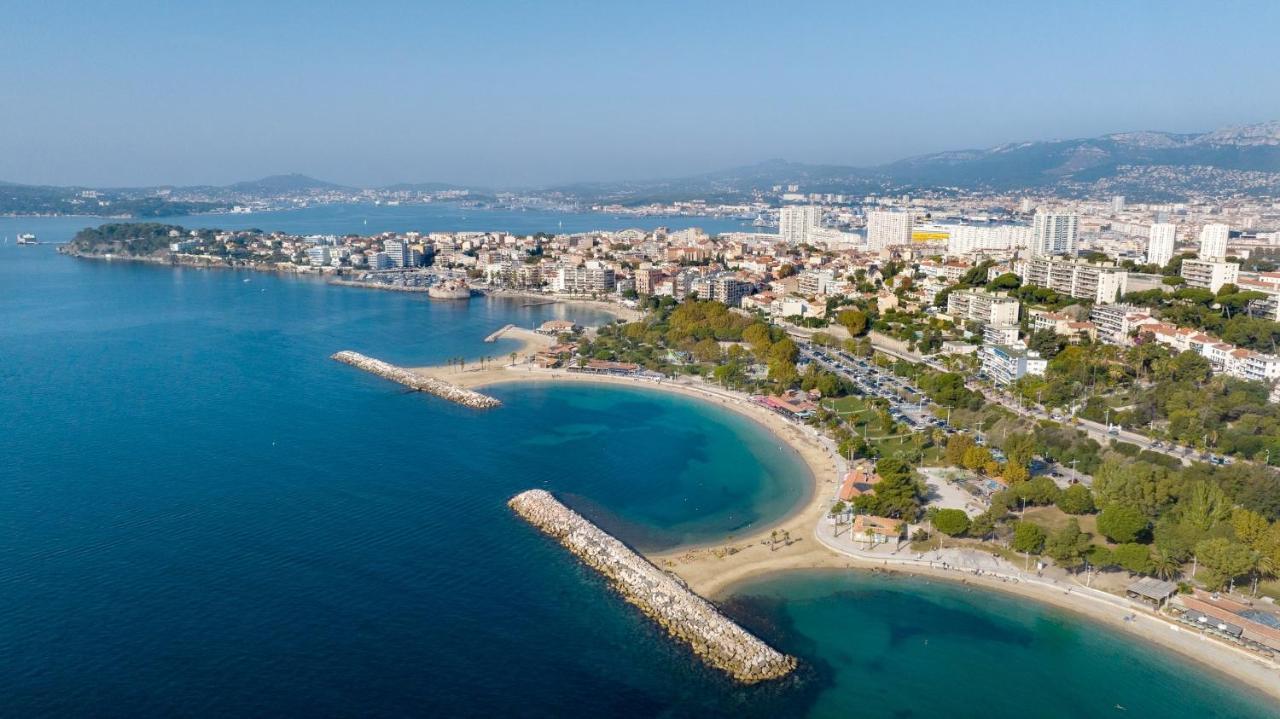 Le Terra-Cota 3 Ch Privees 10' Gare-Port Et Plage, Wfi, Cosy 土伦 外观 照片