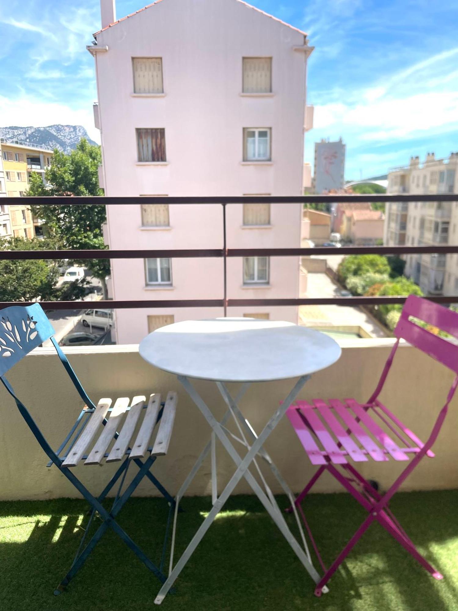 Le Terra-Cota 3 Ch Privees 10' Gare-Port Et Plage, Wfi, Cosy 土伦 外观 照片